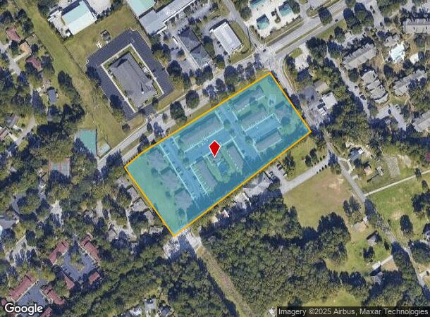 1201 King George Blvd, Savannah, GA Parcel Map