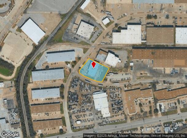 320 Exchange Dr, Arlington, TX Parcel Map