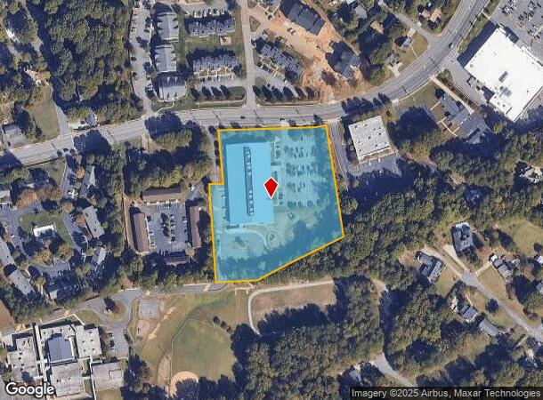  3430 Robinwood Rd, Gastonia, NC Parcel Map