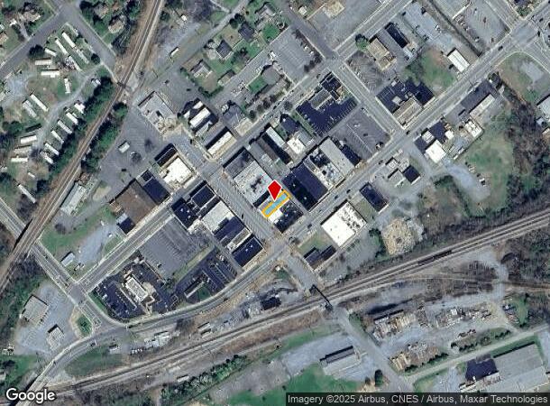 609 Broad St, Altavista, VA Parcel Map
