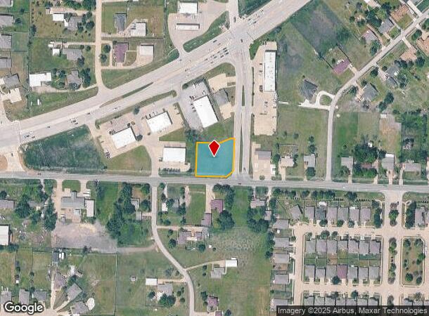  619 Main St, Lavon, TX Parcel Map
