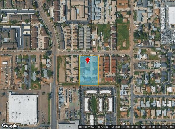  523 Hart Dr, El Cajon, CA Parcel Map