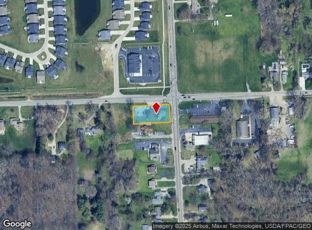 6595 Secor Rd, Lambertville, MI Parcel Map