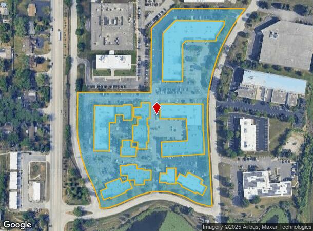  Hawthorn Dr, Itasca, IL Parcel Map