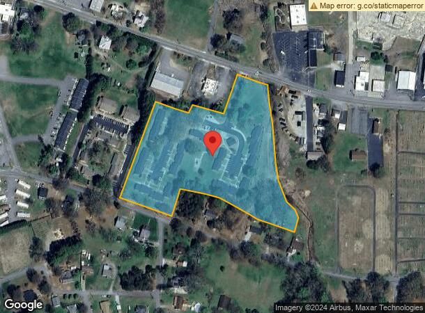  E Main Ave, Taylorsville, NC Parcel Map