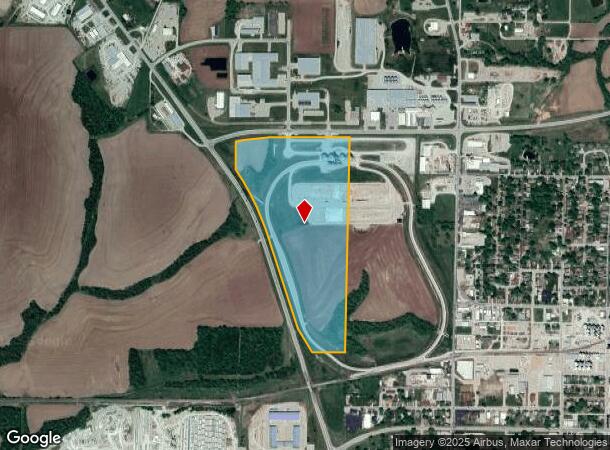 1324 Santa Fe Trl, Marshall, MO Parcel Map