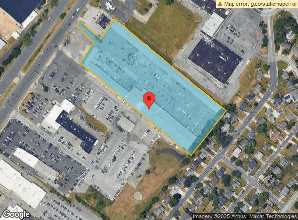 186 N Dupont Hwy, New Castle, DE Parcel Map