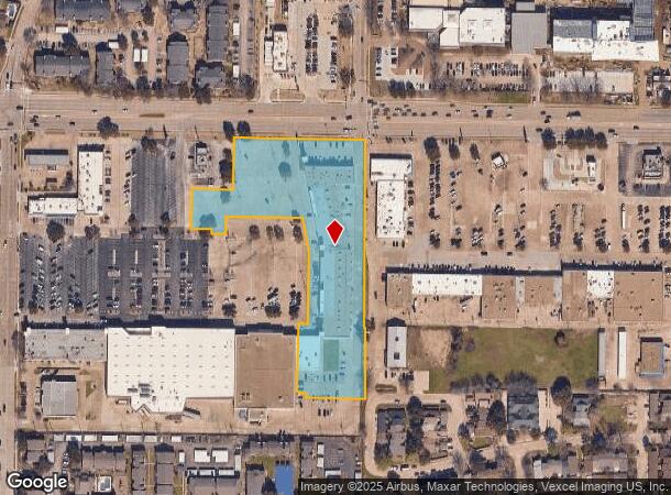  1288 W Main St, Lewisville, TX Parcel Map