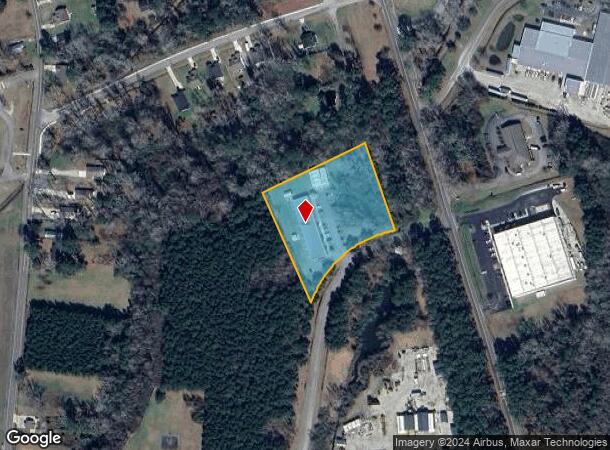  707 Enterprise Dr, Burgaw, NC Parcel Map