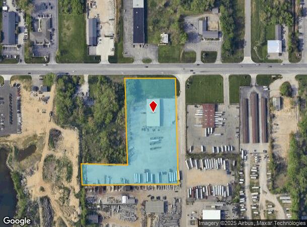 1345 W Hill Rd, Flint, MI Parcel Map