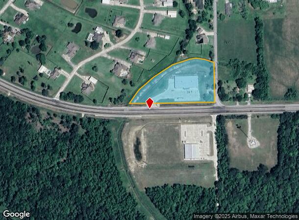  2970 W Roundbunch Rd, Orange, TX Parcel Map