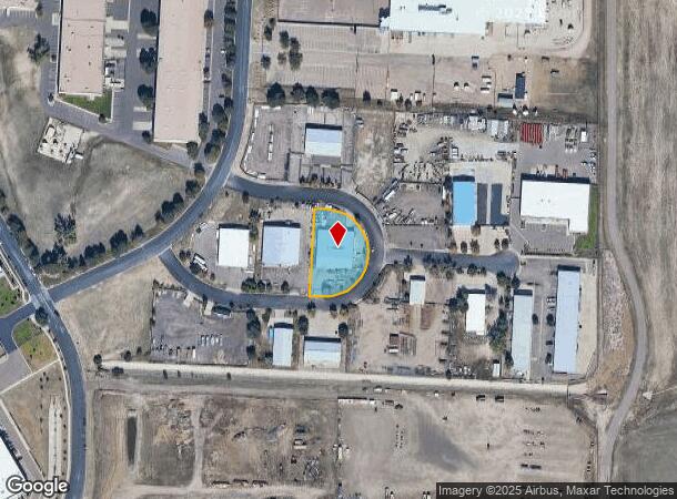  5655 Parachute Cir, Colorado Springs, CO Parcel Map