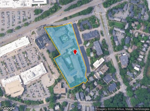 160 Boylston St, Chestnut Hill, MA Parcel Map