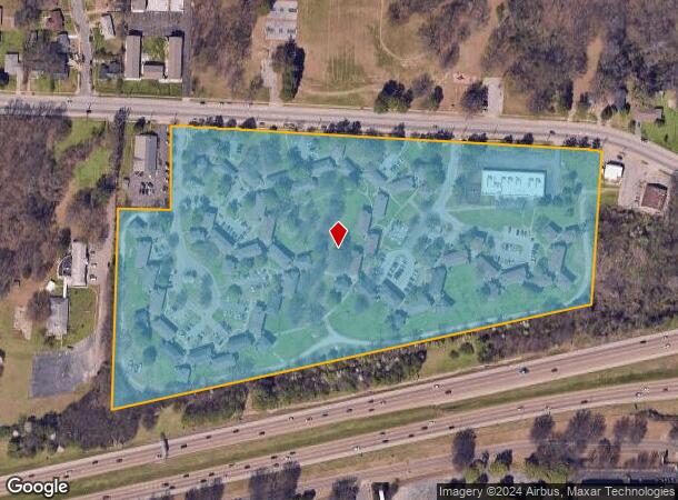  2051 E Alcy Rd, Memphis, TN Parcel Map