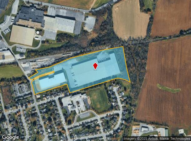 201 Center St, Hanover, PA Parcel Map