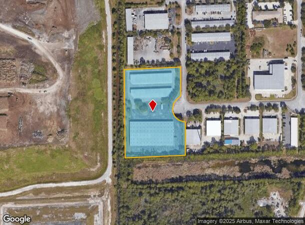  3161 Skyway Cir, Melbourne, FL Parcel Map