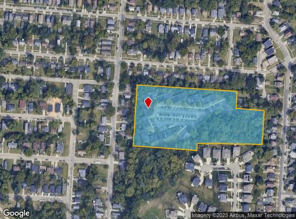  1906 Savannah Way, Cincinnati, OH Parcel Map