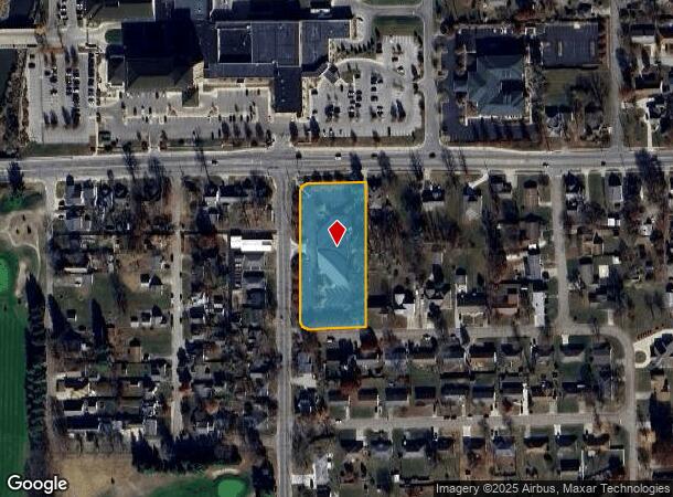  1655 N Gladstone Ave, Columbus, IN Parcel Map