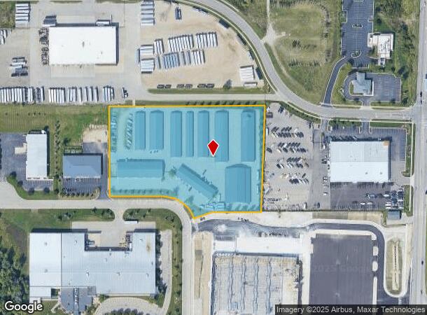  4254 Central Pkwy, Hudsonville, MI Parcel Map