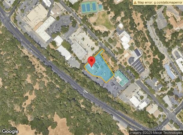  25 Orinda Way, Orinda, CA Parcel Map