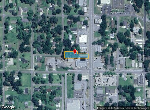 1071 N Hickory St, Loxley, AL Parcel Map