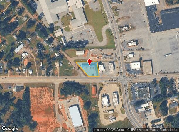  2614 W Whitner St, Anderson, SC Parcel Map