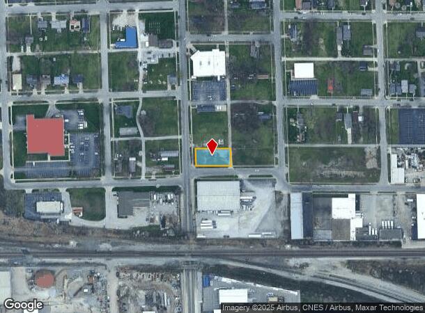  1417 Hanna St, Fort Wayne, IN Parcel Map