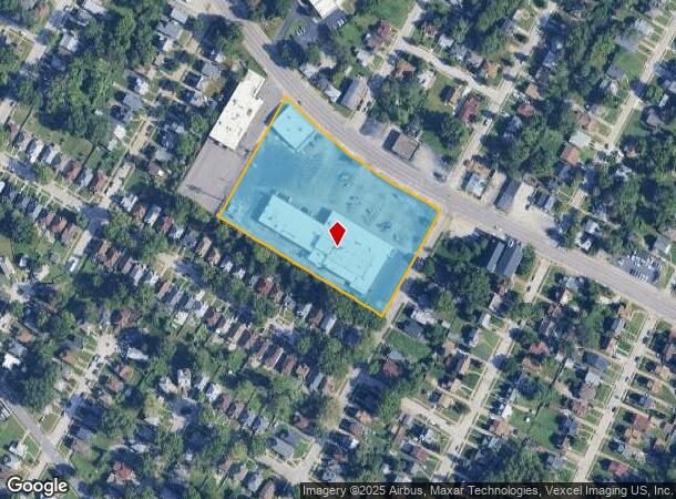 6714 Natural Bridge Rd, Saint Louis, MO Parcel Map