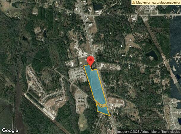  7015 New Jesup Hwy, Brunswick, GA Parcel Map