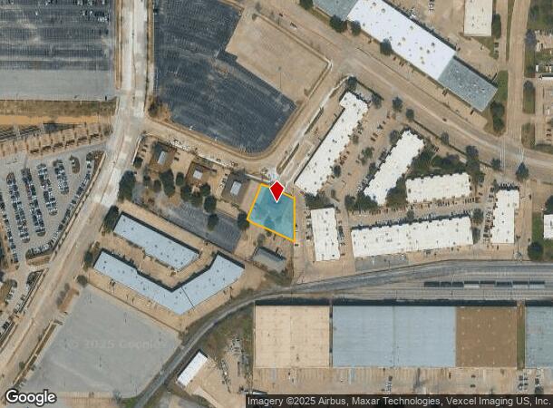 1981 Stadium Oaks Ct, Arlington, TX Parcel Map