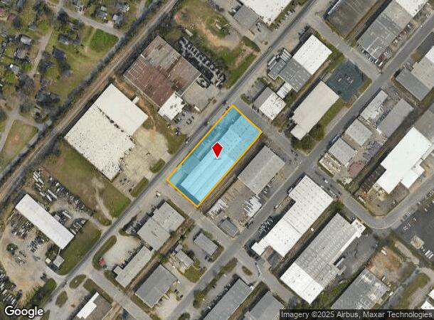  850 Rosewood Dr, Columbia, SC Parcel Map