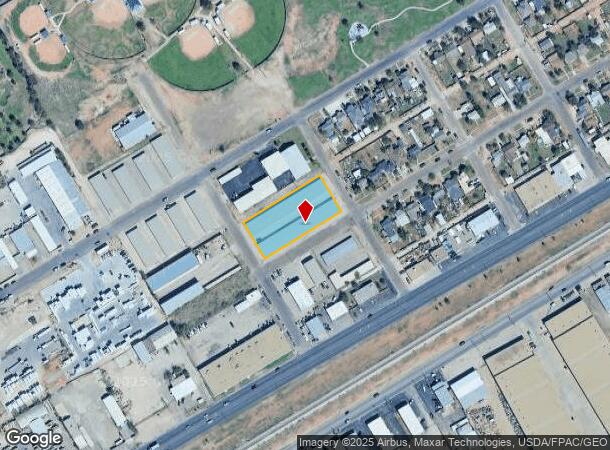  2800 W Washington Ave, Midland, TX Parcel Map