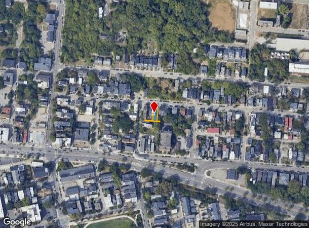  409 Milton St, Cincinnati, OH Parcel Map