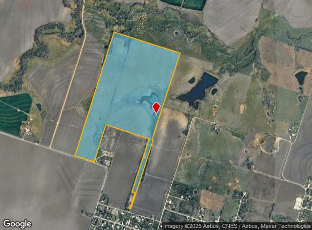 W Bell St, Bartlett, TX Parcel Map