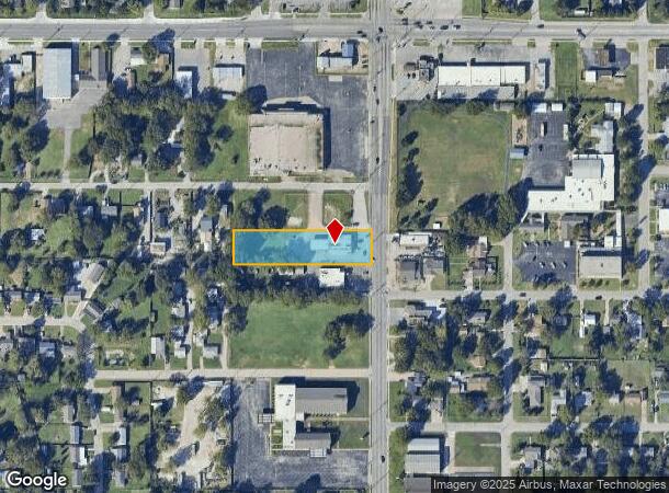  1418 N Sheridan Rd, Tulsa, OK Parcel Map