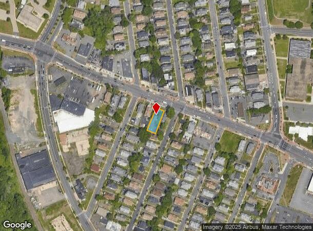  1443 Albany Ave, Hartford, CT Parcel Map