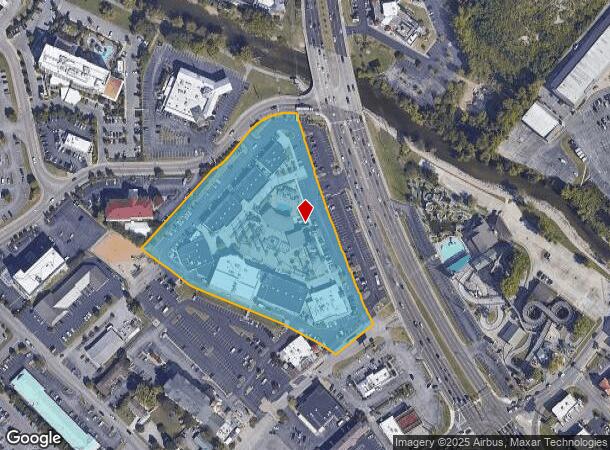  2530 Parkway, Pigeon Forge, TN Parcel Map