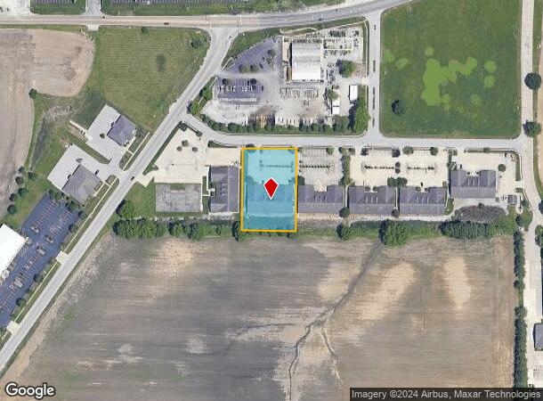  1710 Corporate Xing, O Fallon, IL Parcel Map