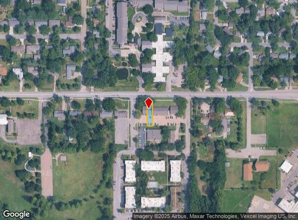  1613 Sw 37Th St, Topeka, KS Parcel Map