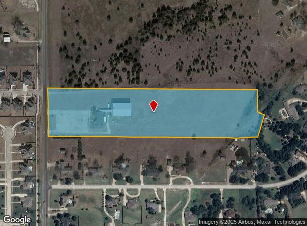  2848 Brown St, Waxahachie, TX Parcel Map