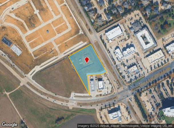  2501 E Broad St, Mansfield, TX Parcel Map