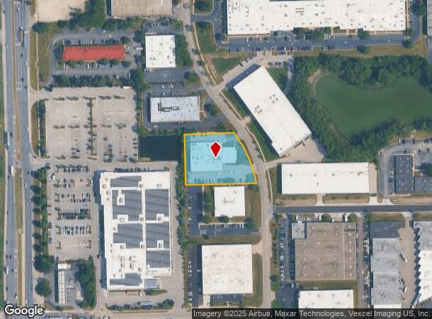  7630 S Quincy St, Willowbrook, IL Parcel Map