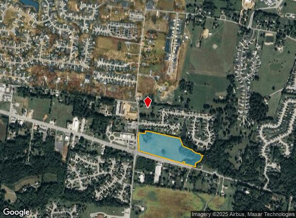  125 Sango Dr, Clarksville, TN Parcel Map