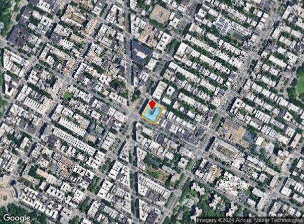  1921 W Adam C Powell Blvd, New York, NY Parcel Map