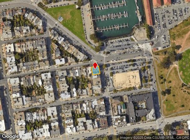  1501 Beach St, San Francisco, CA Parcel Map