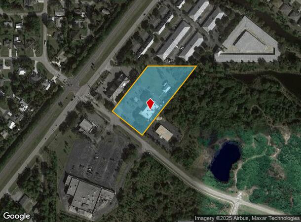  731 S Fleming St, Sebastian, FL Parcel Map