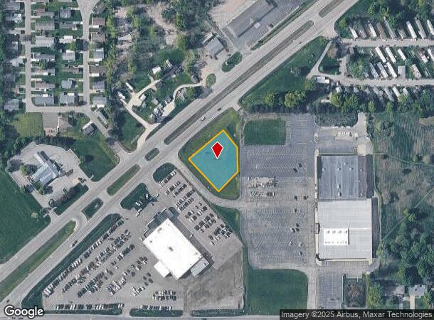 Lansing Rd, Charlotte, MI Parcel Map