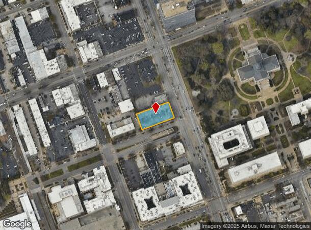 1101 Assembly St, Columbia, SC Parcel Map