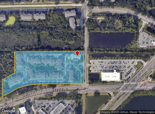  1911 Brandon Crossing Cir, Brandon, FL Parcel Map