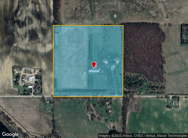  6300 W Tyler Rd, Alma, MI Parcel Map